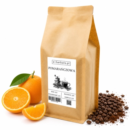Kawa o smaku pomarańczy 1 kg